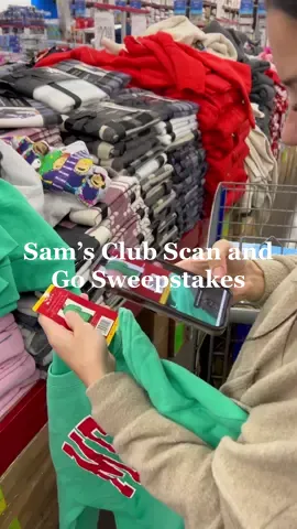 I have the BEST news @Sam’s Club is running their Scan and Go Sweepstakes now until December 7th where you can win what you spend up to $500 and all you do to enter is checkout using the Scan and Go feature! Don’t miss out on entering!! 🥰🥰 #samspartner #scanandgosweeps #samsclub