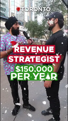 Great conversation with Jas Paul, a Revenue Strategist #fyp #revenue #accountant #salary #career #money #streetinterview #Toronto #Canada #CanadianIncome