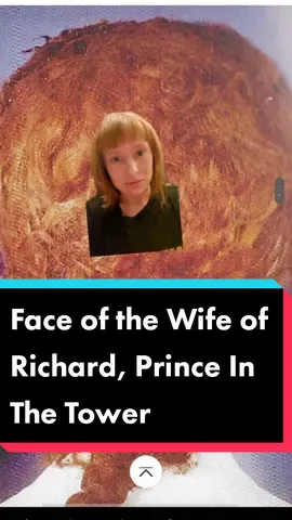 Here's the face of lily Anne de Mowbray, who I apologise ad referring to as 'the wife of Richard, Duke of Shrewsbury, the youngest Prince in the tower' She was the tiny little countess of Norfolk and died at the age of 8 from unknown causes, leaving Richard a widow at just 7/8. #princesinthetower #annedemowbray #toweroflondon #plantagenet #princess #facialreconstruction #engliahhistory #historytiktok #historytok