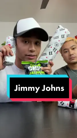 first time trying jimmy johns #foodreview #mukbang 