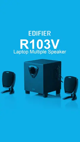 Edifier R103V 2.1 Multimedia Speaker wooden enclosure for subwoofer is now available on Tiktok Shop! This multimedia speaker is compatible for desktop, living area and more! Add to cart now and enjoy free shipping sitewide! #edifier #edifierphilippines #speaker  #fypシ゚viral #techtokshop 