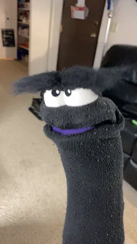 Angry sock puppet