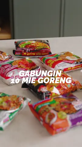 Campurin 10 mie goreng instan #willgozkitchen #willgozmemasak 