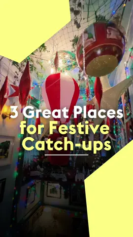 Here are 3 great spots to catch yp with friends or family this christmas in Dublin!  #festive #dublin #xmas #catchup #whattodoindublin #fyp 