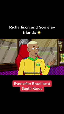 Can’t beat that Spurs bromance ❤️ #worldcup #brazil #southkorea #heungminson #richarlison #neymar #sonheungmin #worldcup2022 