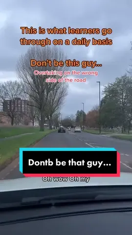 #screammovie #driving #learner #dontdothis #keepleft #overtaking #dangerous #manoeuvre #OhNo #hazard #speedlimit