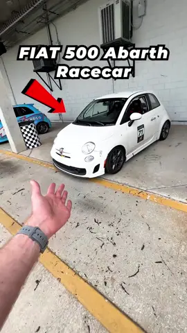 Built for the corners not the straights #LetsDriveIt #racecar #trackday #trackcar #fiat500 #abarth #carbuild #carsoftiktok 
