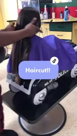 What a bittersweet day! I miss her long already! But we love her new style ❤️❤️ #haircut #5years #daughter #Love #emotional #omg #short #Vlog 