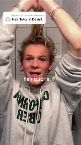 Replying to @nic_w_419 It’s giving… Prince Charming 👑 #hairtutorial #menshair #middlepart 