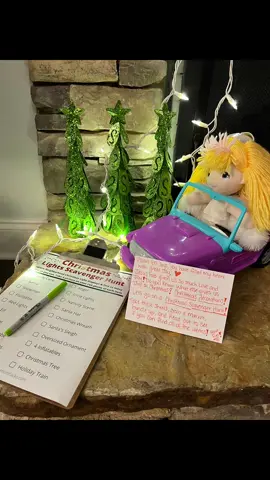 Scavenger hunt time!! #christmas #AlternativeElf #jesusisthereasonfortheseason #kidstok #Angel 