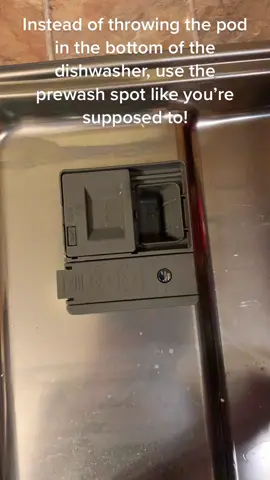 The correct way to use prewash in the dishwasher. #fypage #catlover #lfg