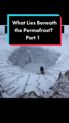 Things are waking up within the permafrost, but what?? #permafrost #russia #climatechange #sciencetok #EduTok 