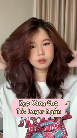 Kẹp càng cua giữ nếp cho tóc layer ngắn nè mng ơii #hairtok #hairhack #hairtips #hairtransformation #goctocdep #kepcangcua #giuneptoc #wolfcut #layercut #goclamdep #tocdep #reviewlamdep #LearnOnTikTok #dcgr #fypシ #hairstyle #hairtutorial 