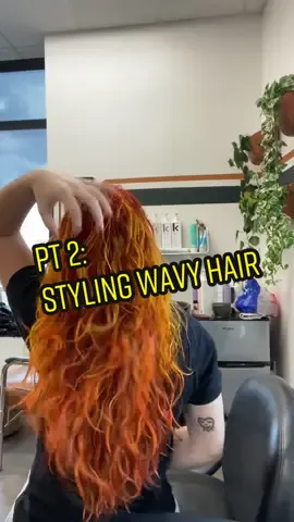 @Innersense Organic Beauty has changed my life as a stylist and a client fr. #hair #fyp #wavyhair #hairtutorial #haircut #bradmondo #imsorrybradmondo #orange #curlygirlmethod 