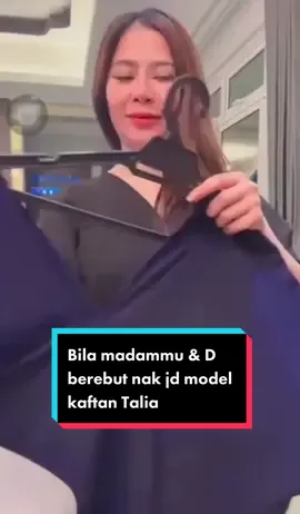 Korang dah ada ke kaftan macam madammu & D pakai ni? Wajib beli selesa best..  #fyp #talia #taliafighter #datinthaliabaiduri #foryoupage #Taliakaftan 