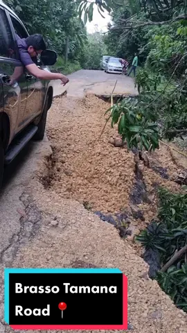 🚧 Brasso Tamana Road📍  Another example of poor infrastructure resulting in public safety hazards.  This roadway is plagued by landslips, two of the most critical seen in this video. It rivals the alternative route of Alleyne Road which is also on the verge of being impassable to all vehicular traffic📍  Since 2020, I've raised this issue in the Parliament and in the media. I have also written to the Minister of Works and Transport requesting that the worst parts of the road be fixed.  In the absence of road repairs or reinforcement, recent inclement weather took the situation from bad to worse.  As seen before, when faced with affected communities being entirely cut off, the MOWT provided a temporary solution by  placing material at landslip sites.  This is an extremely short term solution. In a matter of days, if not hours,  rainfall washes away loose material.  Students and teachers of the Brasso Venado Government Primary School often miss classes because of these terrible road conditions.  Adults are unable to get to and from work on a daily basis.   Public transportation services have been entirely suspended.  Essential services such as garbage collection and emergency health response have been extremely limited as these vehicles will not risk driving over collapsing areas of the roadway.  Once again I am calling on the MOWT to take urgent action to address this dangerous situation. Left unattended, this a disaster waiting to happen. #FYP #ForYou #BadRoads #BadRoadsTT #Infrastructure  #Landslips #PublicSafety #Trinidad #Trini #TriniTok  #TrinidadAndTobago  #FixOurRoadsTabaquite  #ConnectingTabaquite