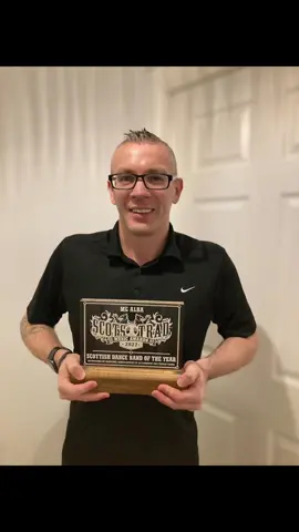 Absolutely delighted to have won dance band of the year at the trad awards. #natrads #natrads2022 