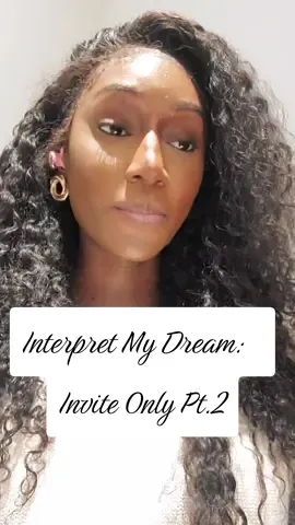 Sharing the interpretations from my dream last night. 