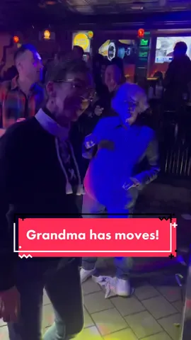 Honestly, I can’t wait to be old and go to the club like this.  #whosgrandmaisthis #grandma #dance
