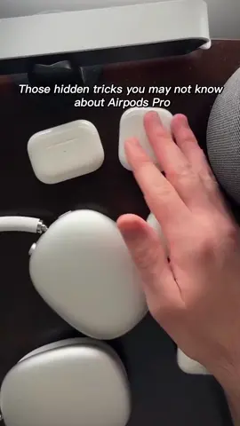 Those hidden tricks you may not know about Airpods Pro🧐#apple #airpodspro #tricks #airpodsprotricks 
