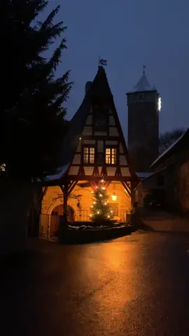 Stepping into a Christmas fairytale… 📍: Rothenburg ob der Tauber, Germany #fyp #tiktoktravel #christmas2022 