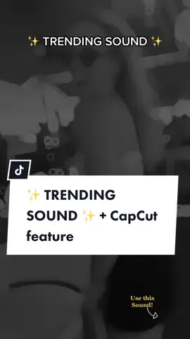 #CapCut ✨ TRENDING SOUND ✨ + feature #tiktoktips #tiktokgrowth #growontiktok #socialmediamarketing #trending #tiktokmarketing #fyp 