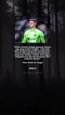 resiko jadi goalkeeper 😌 #marcandreterstegen 