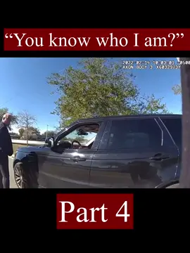Part 4. 'You know who I am?': Congressional candidateMartin Hyde threatens cop's career during traffic stop. #police #education #law #bodycam  