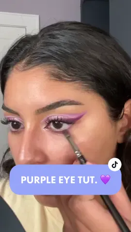 Replying to @healingwithsg U ALWAYS ASK FOR TUTORIALS AND NEVER WATCH THEM 🥲💜 #eyemakeuptutorial #makeuptutorial #makeup 
