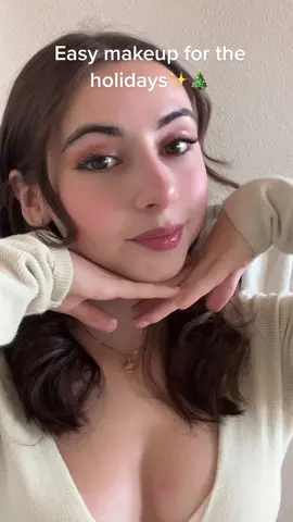 Little Christmas makeup tutorial🎄💘
