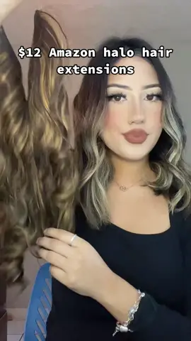 #fyp #parati #4u #viral #amazon #hair #halohair #halohairextensions 