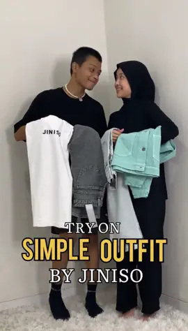tampil kece bareng ayang pake outfit dari @JINISO JEANS #jiniso #jinisoemangkeren #highwaistjeans #baggyjeans 