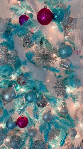 Zuri’s 1st Christmas! #christmas #1stchristmas #christmastree #blue #frozen #frozentheme #disney #fyp #babygirlchristmas #bluechristmastree #sparkles #glitter #DIY #presents #silver #ZCollection #ZurisFabulousKloset 
