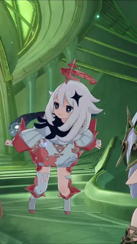 So I replaced Paimon #cute #run #fypシ #foryoupageofficiall 