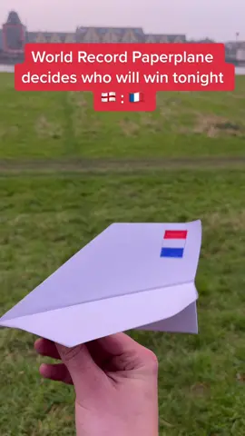 Good luck for both teams 🥳🙏🏼 #fy #paperplane #DIY #trending 