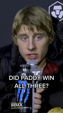 Paddy Pimblett believes he won all three rounds at UFC 282 #paddypimblett #paddythebaddy #ufc282 #mma #jaredgordon 