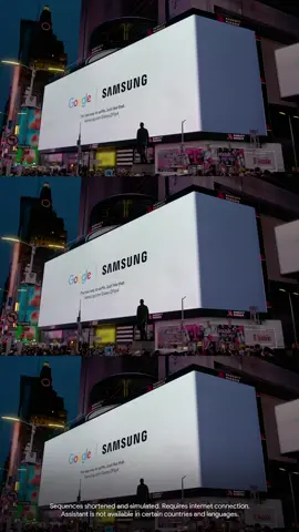 WE IN TIMES SQUARE! 🐶🔥 thanks Android for helping me bust out the frame in Times Square 😂 #GalaxyZFlip4  #ad