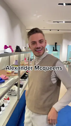 McQueens complete the outfit girls guys & gays #fyp #freddiefashion #harveynichols 