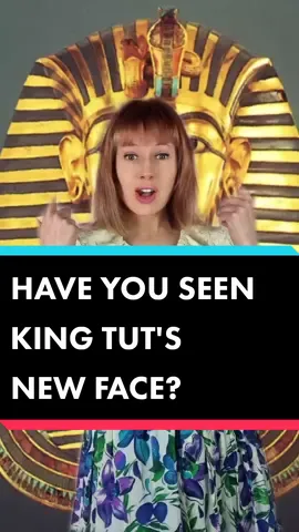 What do you think of Tutankhamun 's new look? Bonus - how do you pronounce Tutankhamun? Ive always switched between 'moon' and 'muhn' #kingtut #ancientegyptians #tutankhamun #history #historynews #pharoah #mummy #egyptianmum