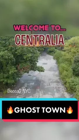 Would you go here? #centralia #ghosttown #GenshinImpact33 #burning #abandoned #danger #smoke #silenthill #weirdus #weirdpa #pennsylvania #spooky #urbex #drone #atlasobscura @kenisoveryourcrap  