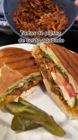 #tortas de #pierna de cerdo #mexicanfood #comidamexicana #fypシ #parati #Receta #comida #domingo 