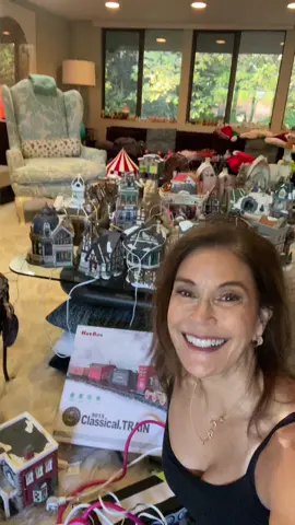 Annual #christmasvillage built. Let the #holidays begin. #merrychristmas #happyholidays to all! #alliwantforchristmasisyou @Mariah Carey    