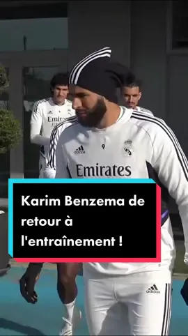 Karim Benzema de retour à l'entraînement ! #FIFAWorldCup #Qatar2022 #beINFWC2022 #EquipeDeFrance