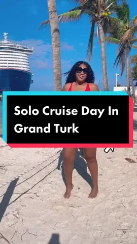 Grand Turk was the first stop of my solo cruise on the Carnival Celebration. #beach #cruisevlog #solotrip #solocruise #carnivalcruise #traveltiktok #2022cruisevacation #traveltips 