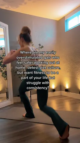 …because same 🫠 my journey with fitness has taking on so many different forms over the years as I navigated healing my relationship with food. I’ve had periods of rest with no working out, periods of exploring in what ways movement can be fun & trying different exercises classes, and most recently realizing I’m incredibly over stimulated as it is so creating a little zen corner in my basement to do home workouts  feels the best. And it has made it so much easier to get consistent. My body & mind have missed movement 🥹