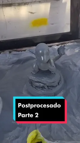 Respuesta a @gonzalojuarez807 Así hacemos el postprocesado para poder pintar un modelo impreso en 3D Parte 2 #impresion3d #impresoen3dmx #impresoen3d 