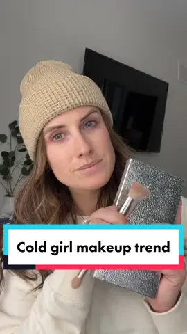 Cold girl makeup trend. I love it! #coldgirlmakeup #makeuptrends #coldgirl @Mills 🤍  