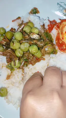 madang lur karo sambel pokak+teri mak nyus tenan#sambalpokak #madang#bersyukur 