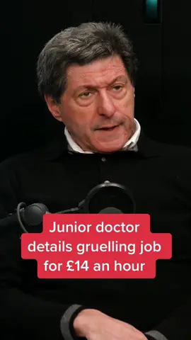 “I’m on a night shift, we’re doctors down, I’m dealing with patients who are seizing, dying- all of this and you’re paid £14/hour.” #nhs #nhsuk #doctors #uk #healthcare #politics #strike 
