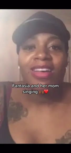 Fantasia and her mother singing. ❤️🙌🏾 #passmenotogentlesavior 